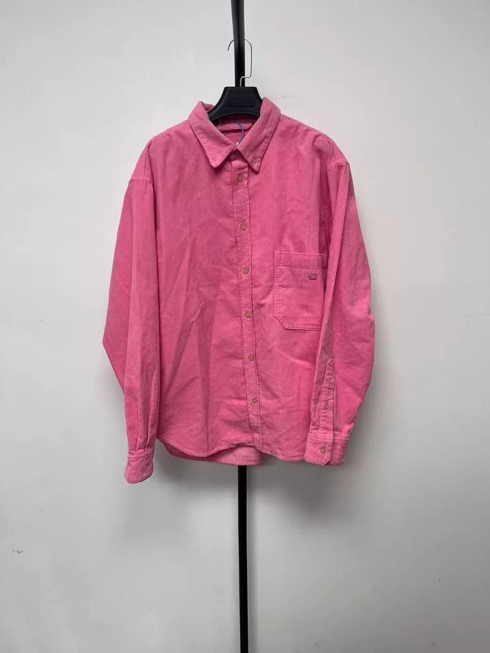 Acne Studios Acne Studios Face Oversized Drop Shoulder Shirt Size M / US 6-8 / IT 42-44 - 1 Thumbnail