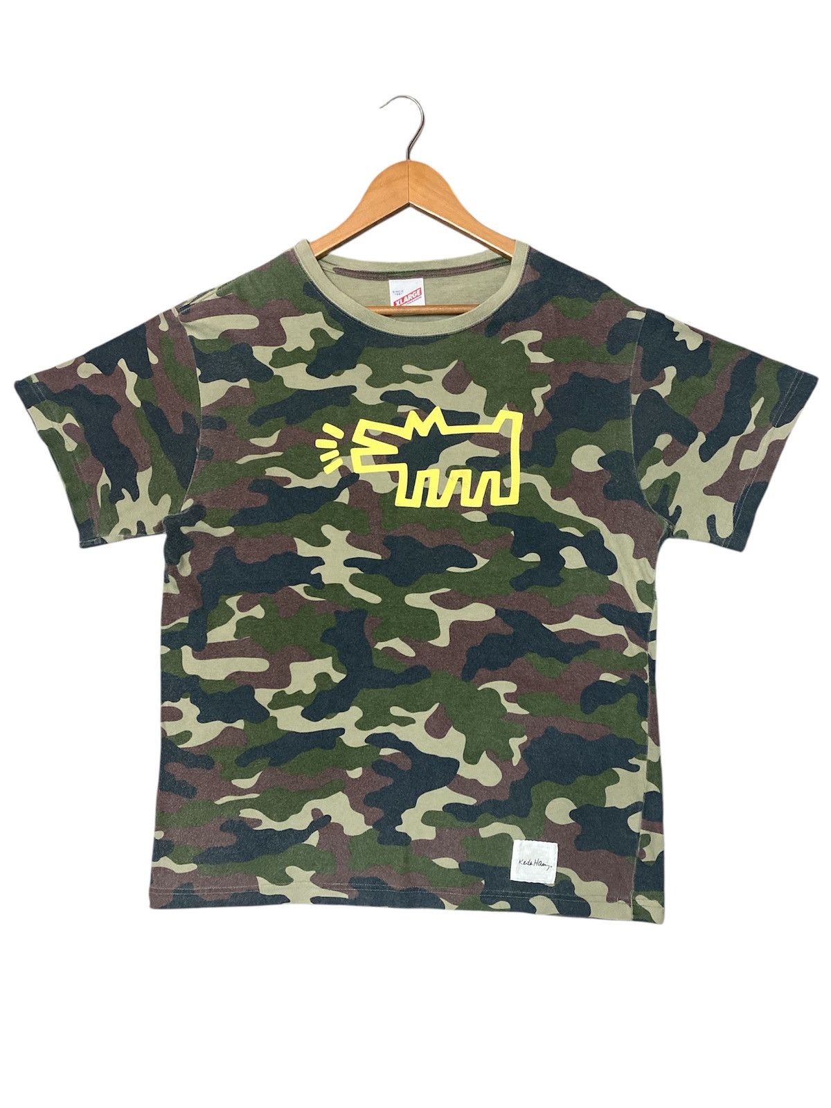 Keith Haring × Xlarge 💥RARE💥VINTAGE XLARGE X KEITH HARING 2013 SHIRT TEE✨ Size US L / EU 52-54 / 3 - 1 Thumbnail