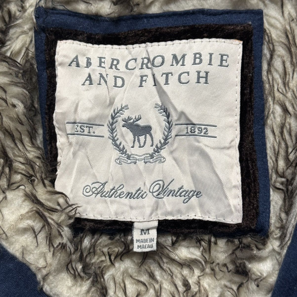 Abercrombie & Fitch Y2K Vintage Abercrombie & Fitch NY Fur Zip Hoodie Size M Size M / US 6-8 / IT 42-44 - 10 Thumbnail