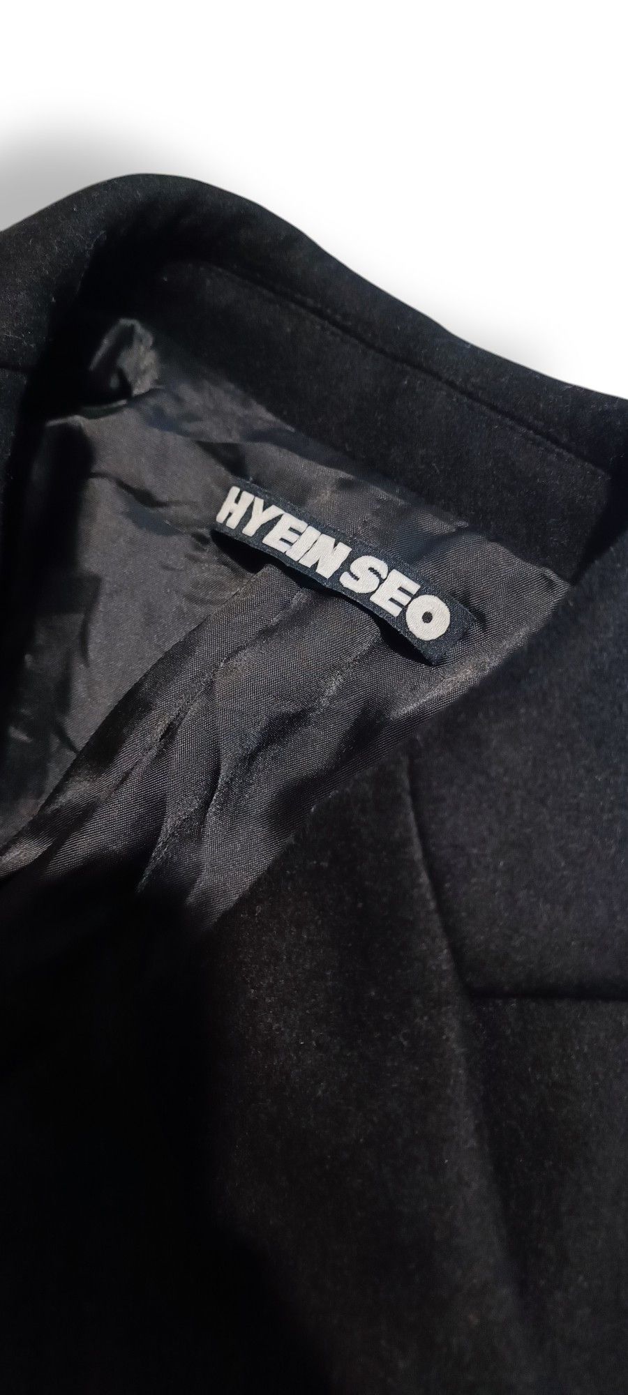 Hyein Seo HYEIN SEO 혜인서 FW16 Black Belted Blazer “LADY VENGEANCE” Size XS / US 0-2 / IT 36-38 - 6 Thumbnail