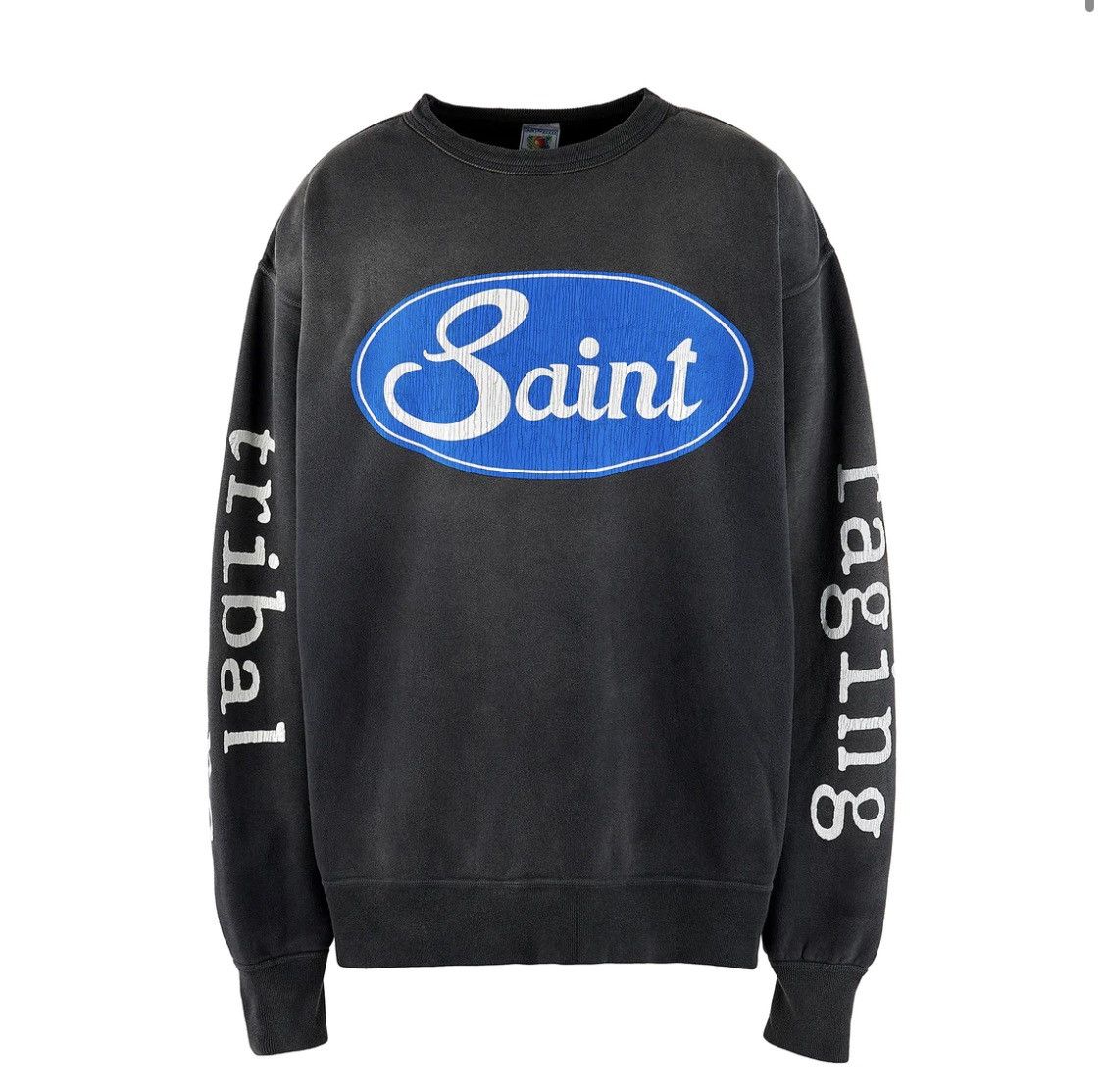 Saint Michael saint michael CRW N SWT/TRIVAL WARS / BLK | Grailed