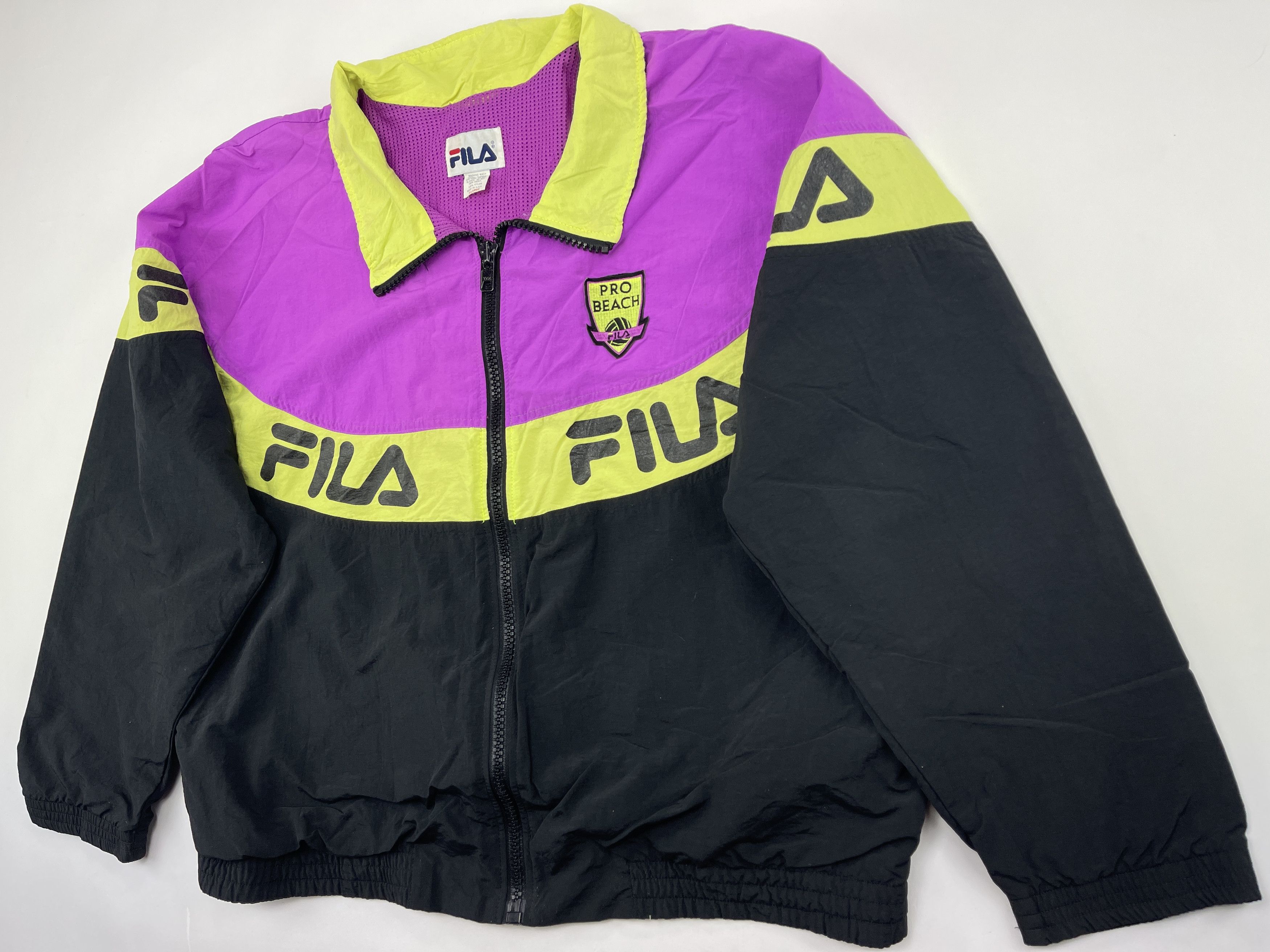Fila FILA jacket, vintage windbreaker, 90s hip hop 1990s size XL Size US XL / EU 56 / 4 - 3 Thumbnail