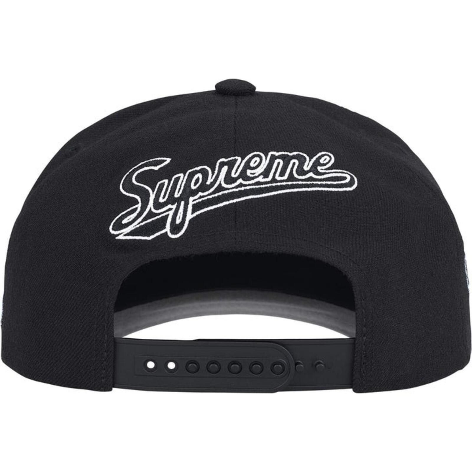 Supreme SS26 Supreme World Famous S Logo 6 Panel Cap Hat Black 2026 Size ONE SIZE - 3 Thumbnail