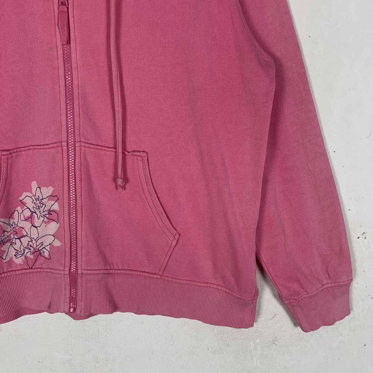 Vintage official University of Oxford pink hooded sweatshirt. Size M / US 6-8 / IT 42-44 - 6 Thumbnail