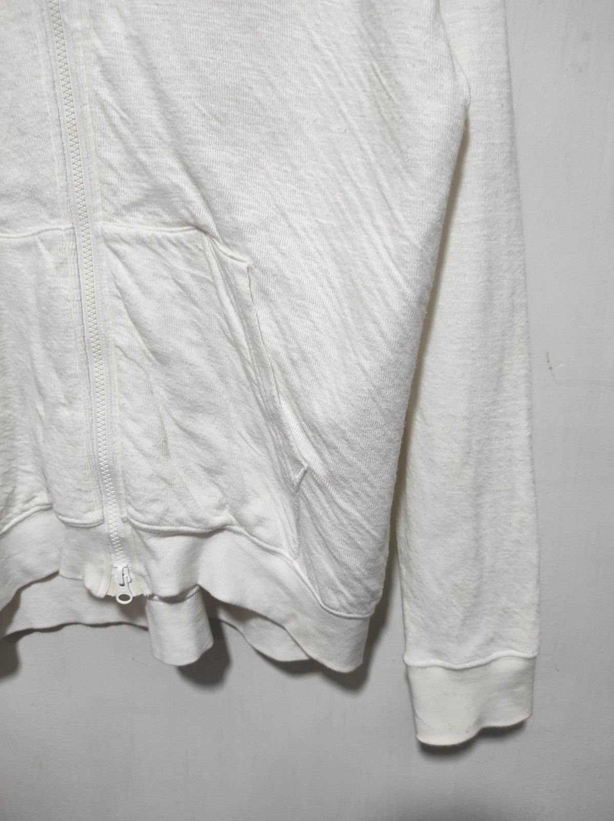 MOUSSY Azul by Moussy white double zip fur hoodie LGB style Size US L / EU 52-54 / 3 - 8 Thumbnail
