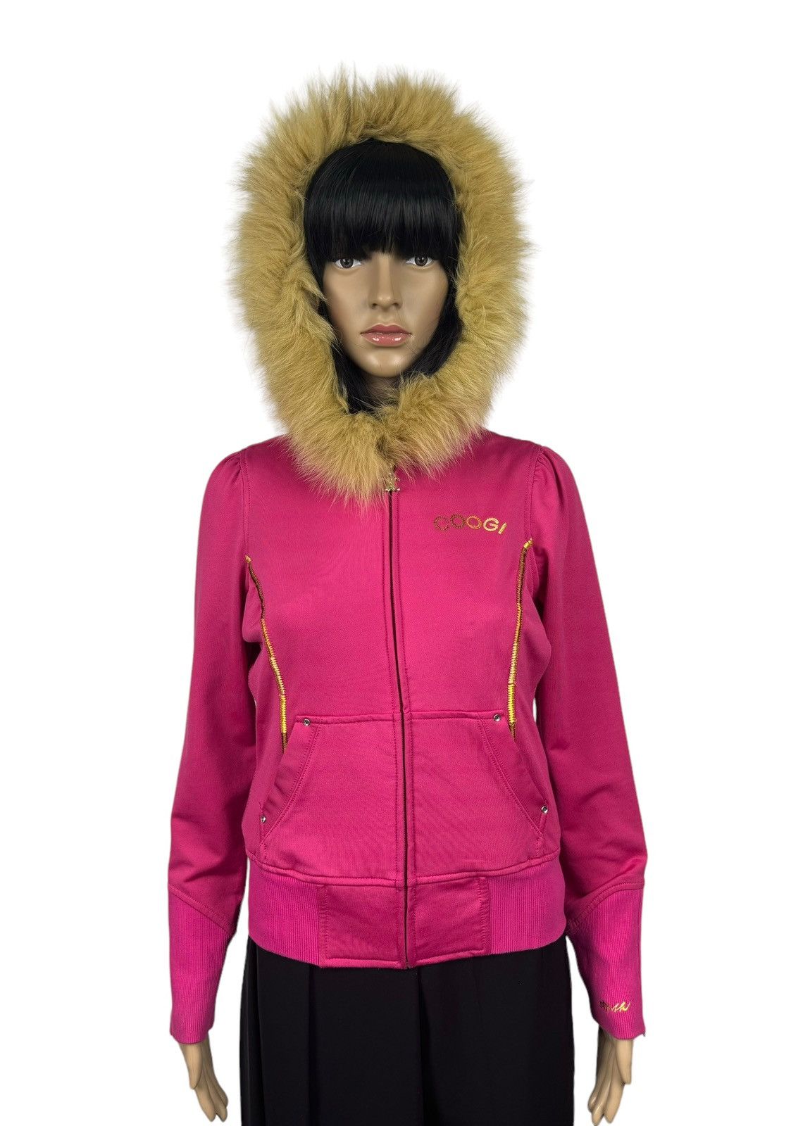 Coogi Coogi Australia Zip Jacket Hooded Fur Trim size S Size S / US 4 / IT 40 - 9 Thumbnail