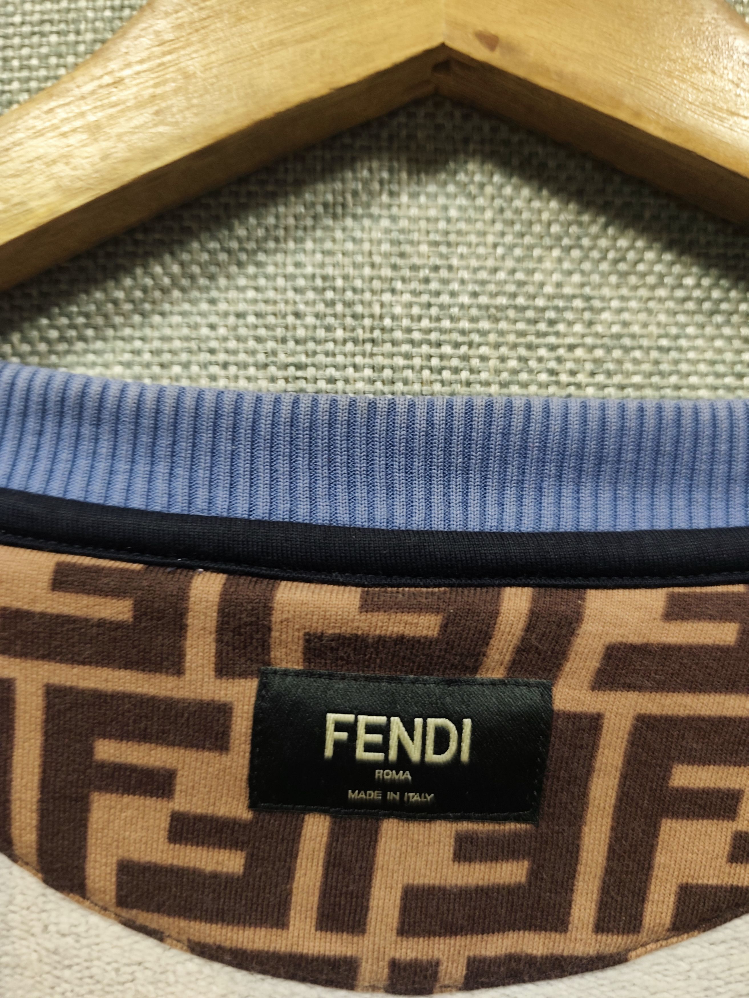 Fendi Fendi Roma monogram sweatshirt Size US L / EU 52-54 / 3 - 4 Thumbnail