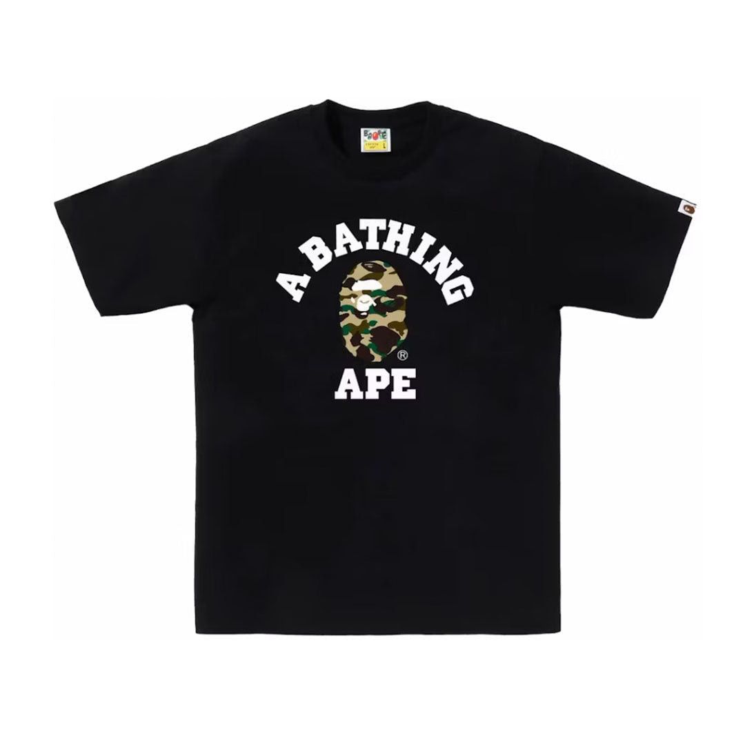 Bape 1st Camo College Tee Black/Yellow Size US S / EU 44-46 / 1 - 1 Preview