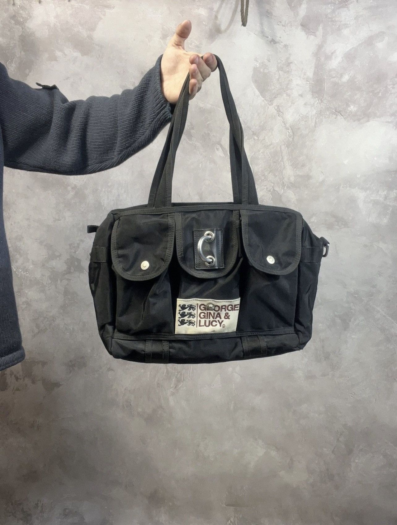 George Gina & Lucy × Japanese Brand Vintage GGL Six Pack Hand Bag Size ONE SIZE - 1 Thumbnail