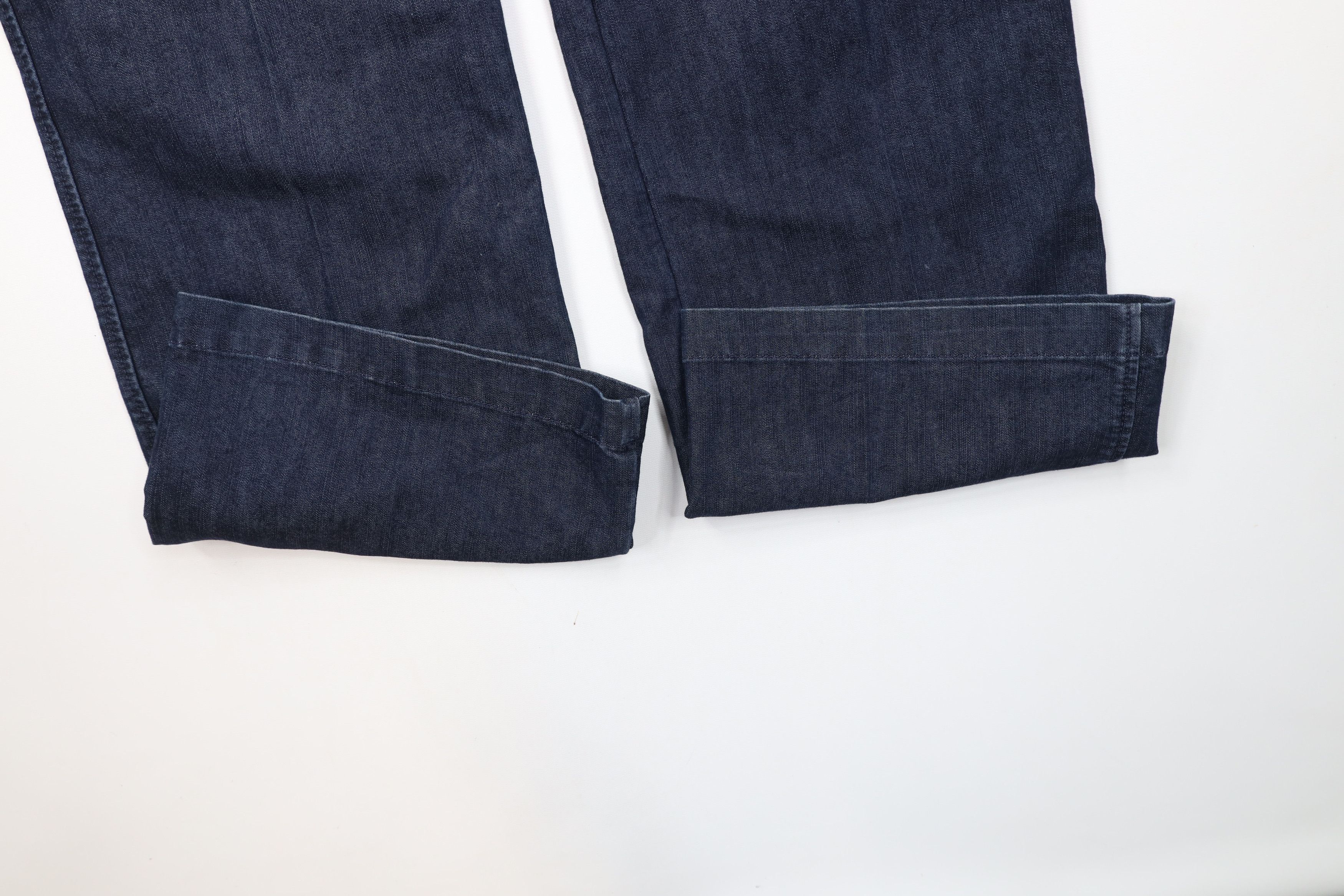 Express × Vintage Vintage Y2K Express Stretch Wide Leg Bell Bottoms Jeans Blue Size 28" / US 6 / IT 42 - 5 Thumbnail