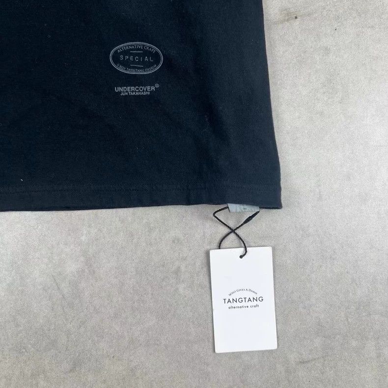 Undercover Undercover 21ss black and white portrait slogan short sleev Size US L / EU 52-54 / 3 - 3 Thumbnail
