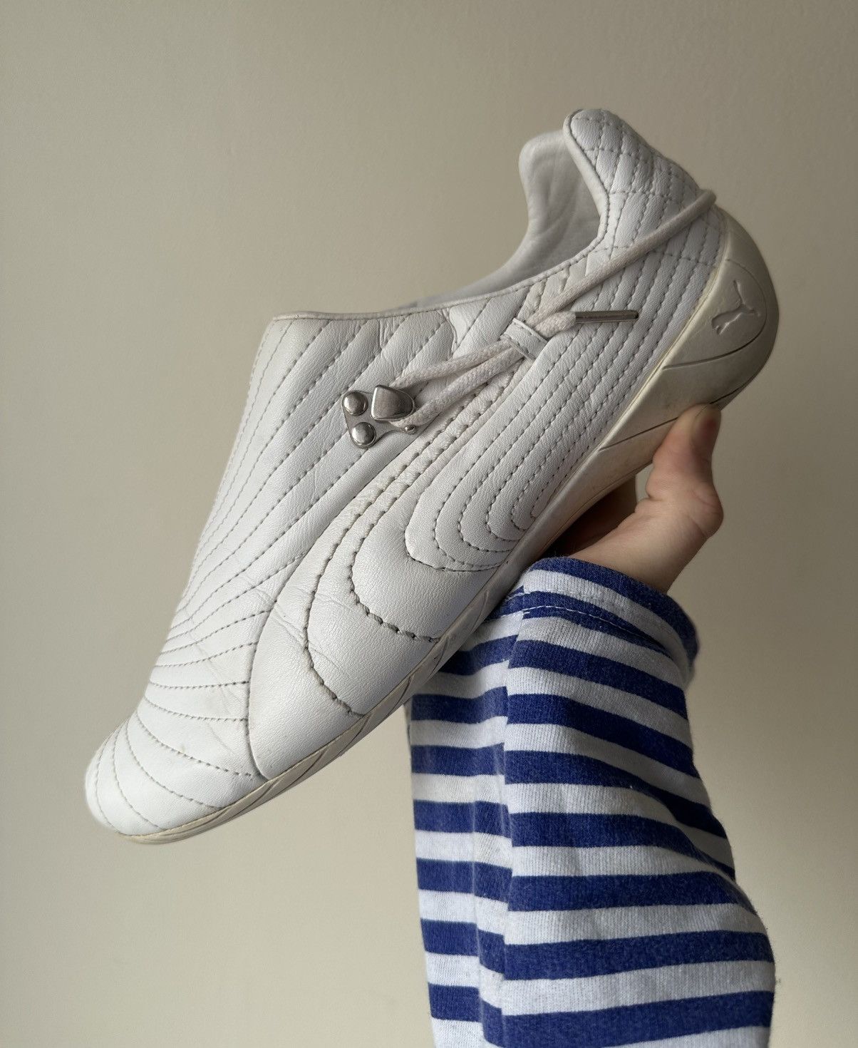 Puma Budoka (2008) white low top sneakers sokuto vintage