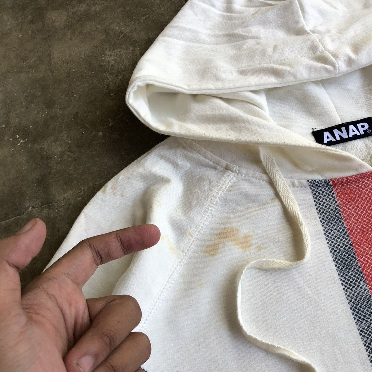 20471120 2000s Anap Punk Union Jack Big Flag Hoodie White Lgb Size US L / EU 52-54 / 3 - 9 Thumbnail