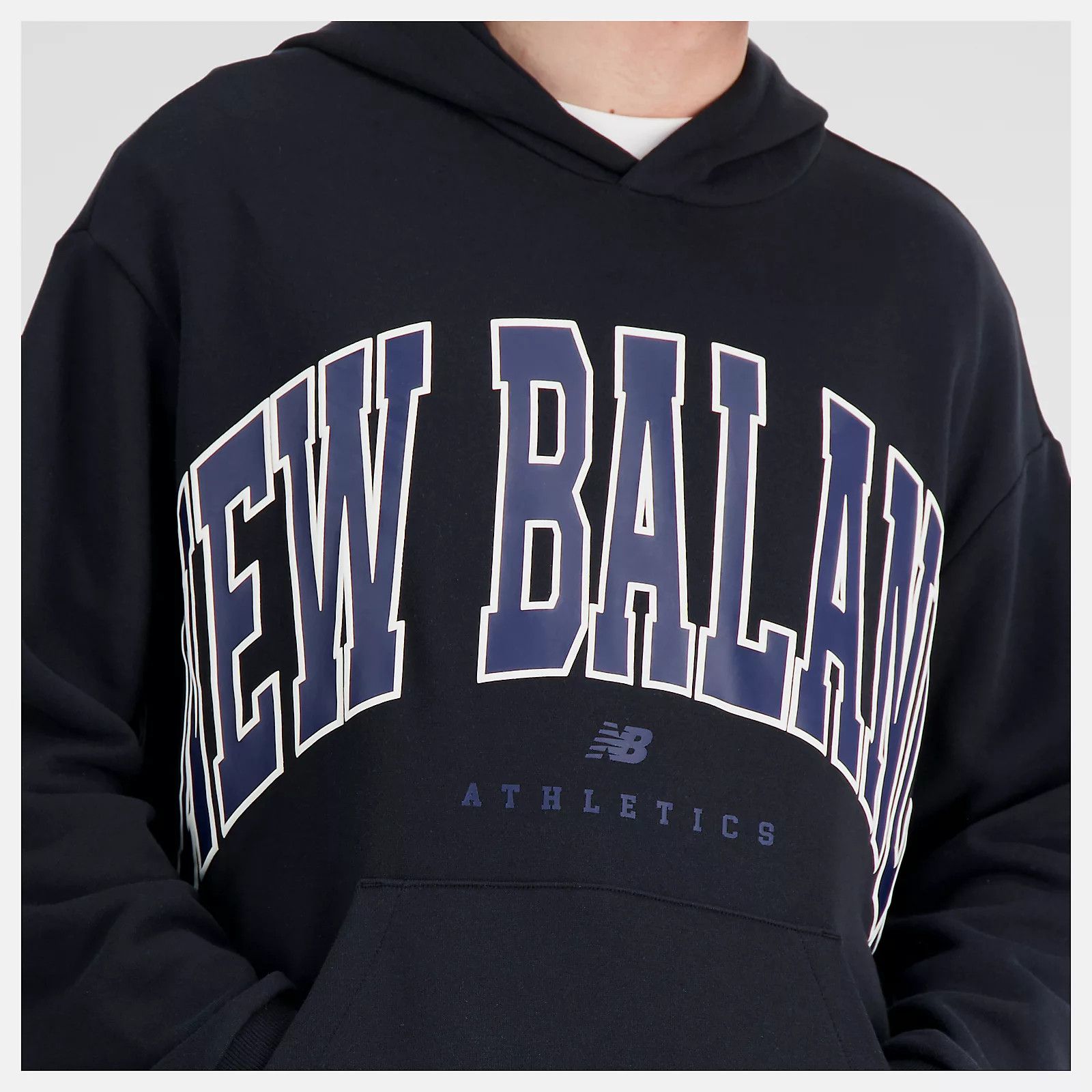 New Balance New Balance Varsity Collegiate Oversized Hoodie 90s Y2K Size US XS / EU 42 / 0 - 7 Thumbnail