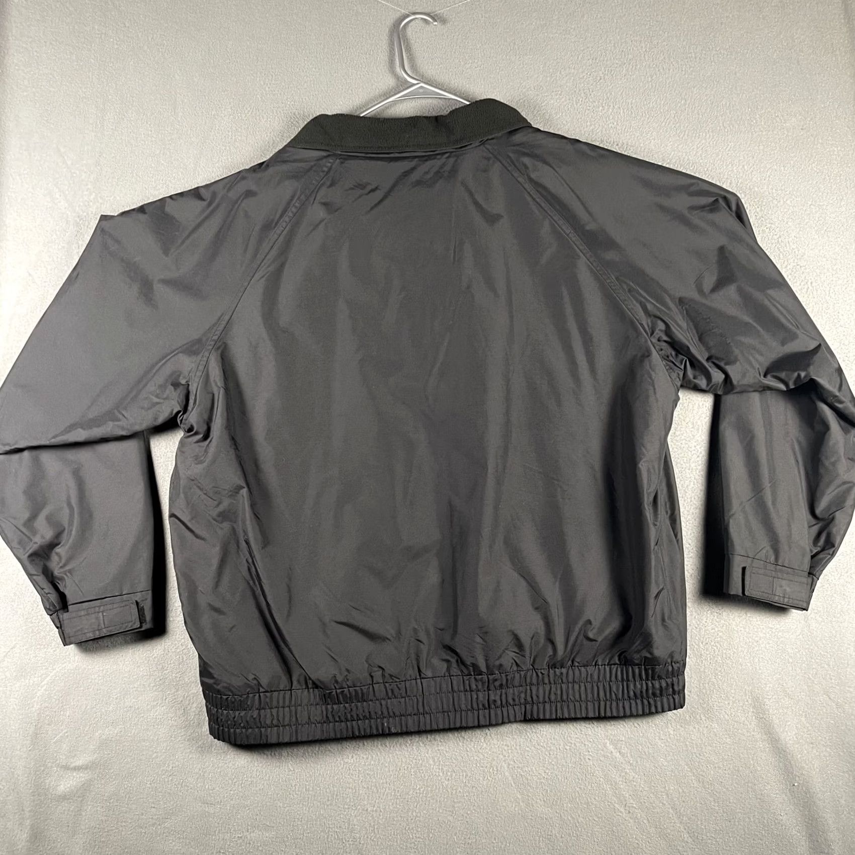 Port Authority Port Authority Jacket Mens 2XL Black Lined Windbreaker Zip Full Pockets Logo Embroidered Thomason Tractor John Deere Casual Workwear Outdoor Size US XXL / EU 58 / 5 - 2 Thumbnail