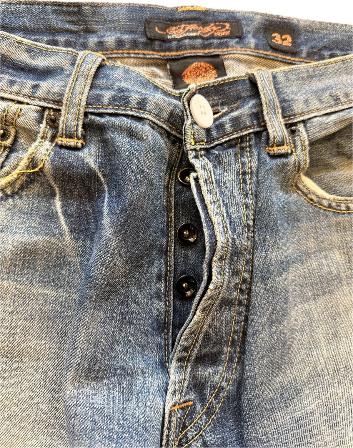 Ed Hardy Vintage Spelled Out Ed Hardy Jeans Size US 32 / EU 48 - 4 Thumbnail
