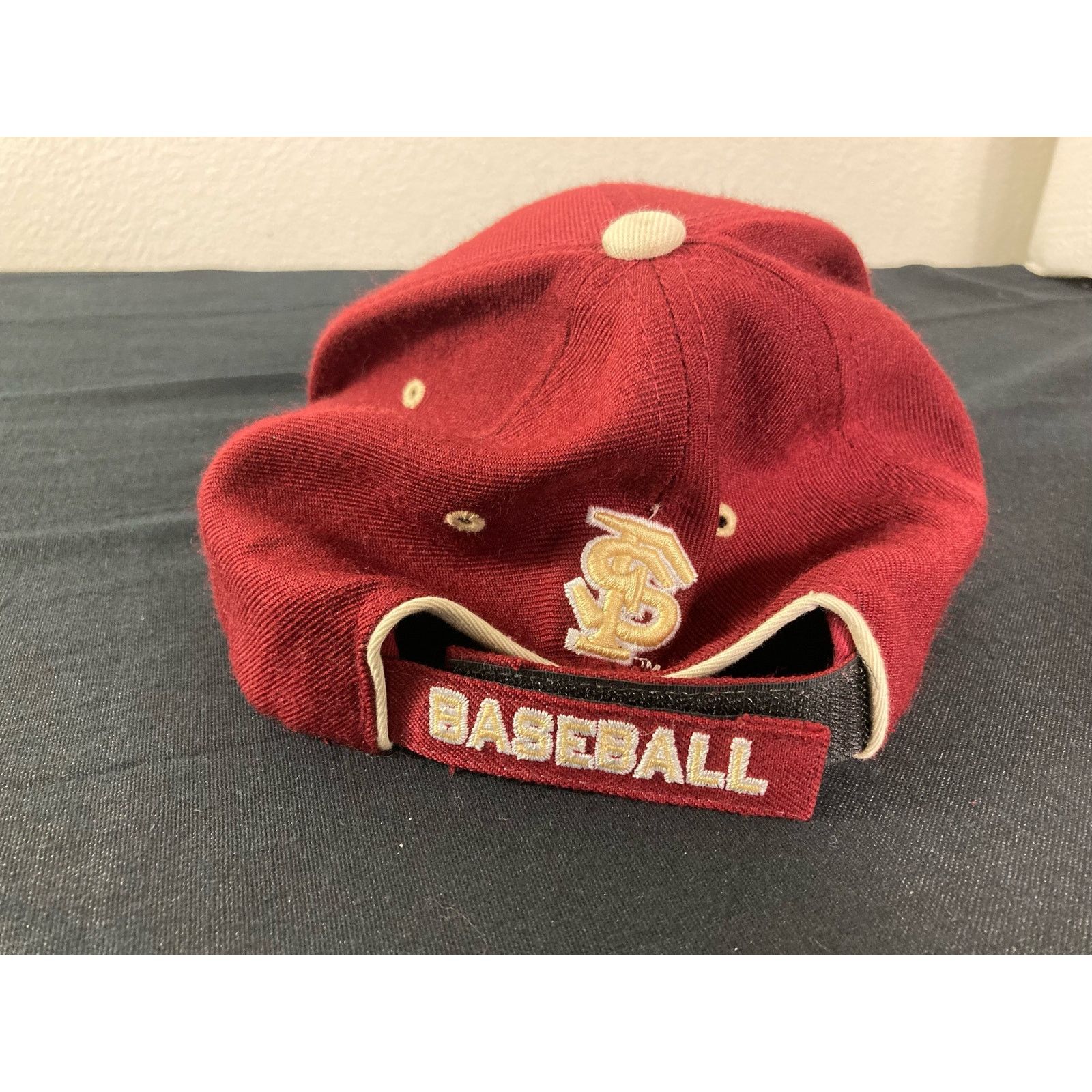 Zephyr NCAA Wool Seminoles Noles Baseball Hat Red One Size Size ONE SIZE - 5 Thumbnail