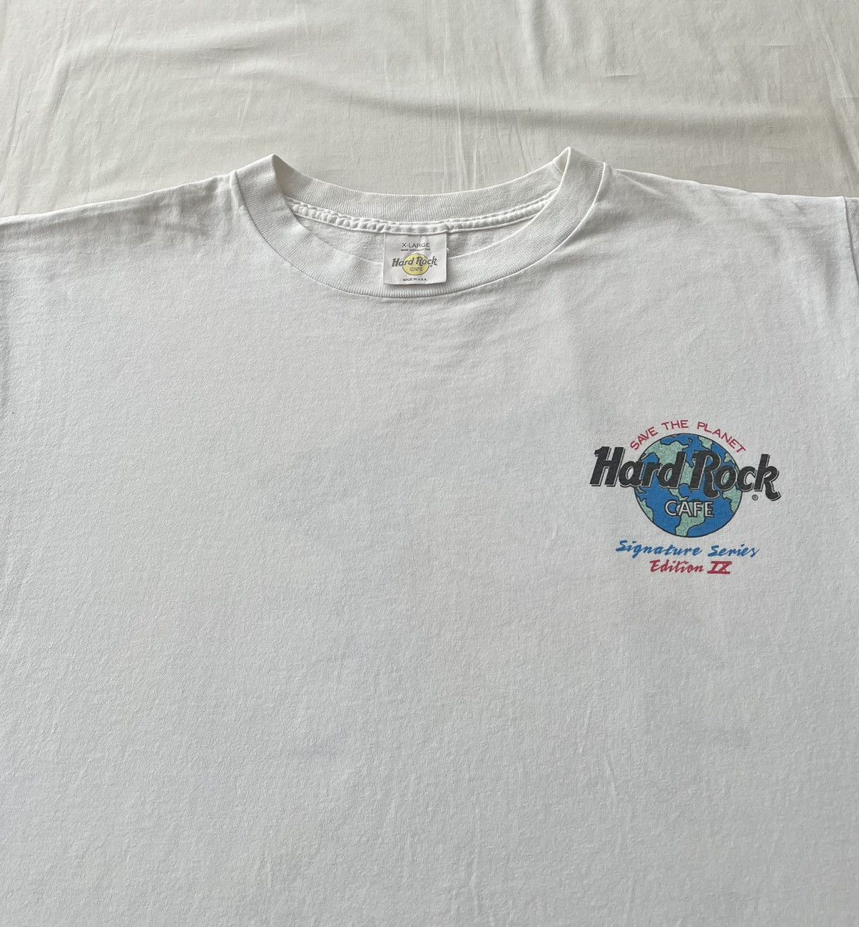 Hard Rock Cafe Vintage 1994 Hard Rock Cafe Don Henley Eagles Earth Art Tee Size US XL / EU 56 / 4 - 3 Thumbnail