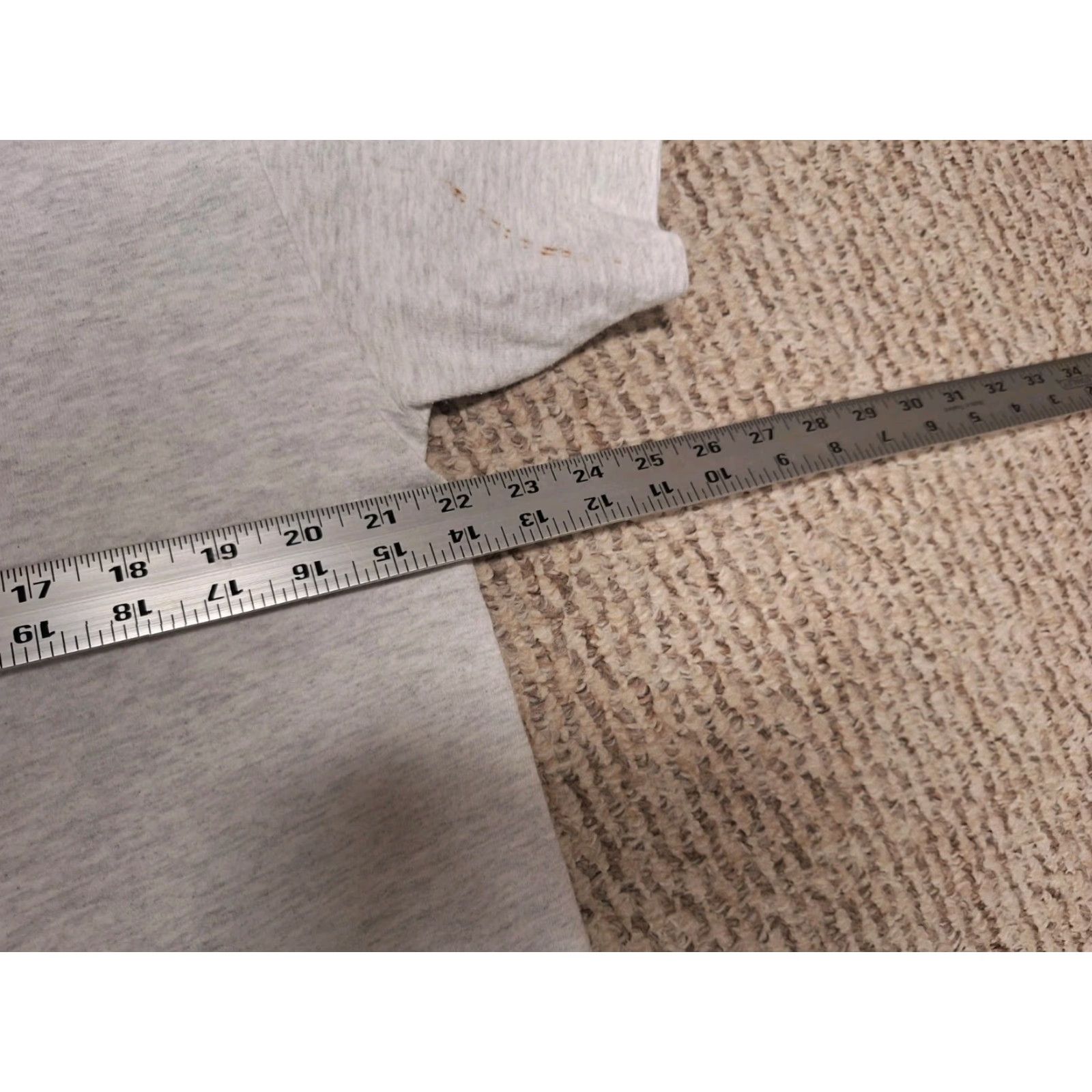 Russell Athletic VINTAGE Tultex Gray Single Stitch Blank T Shirt L USA 90s Plain Mens L Gray 90s Tultex Shirt Size US L / EU 52-54 / 3 - 5 Thumbnail