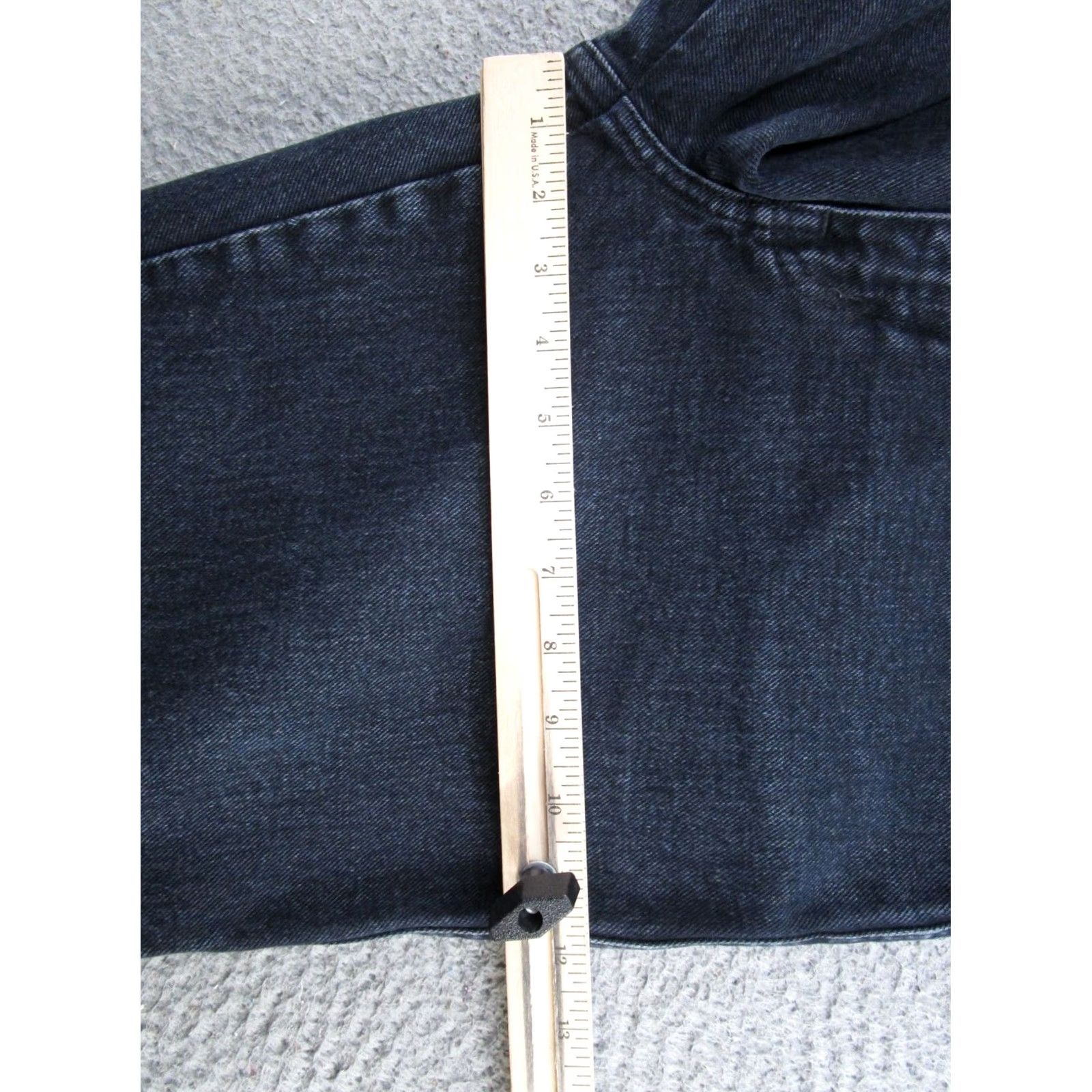 Geoffrey Beene VINTAGE Geoffrey Beene Sport High Rise Tapered Leg Mom Jeans Size 10 Black Jeans Women 90s Style Mom N/A Size 32" / US 10 / IT 46 - 7 Thumbnail