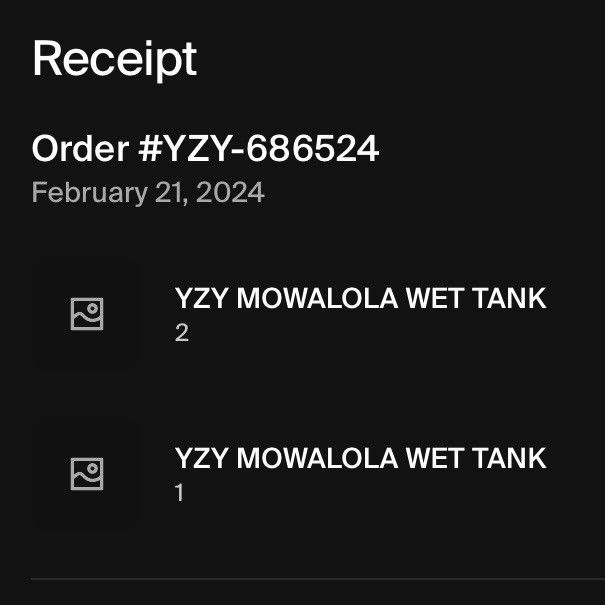 Mowalola × Yeezy Season YZY x MOWALOLA “WET” TANK | Grailed