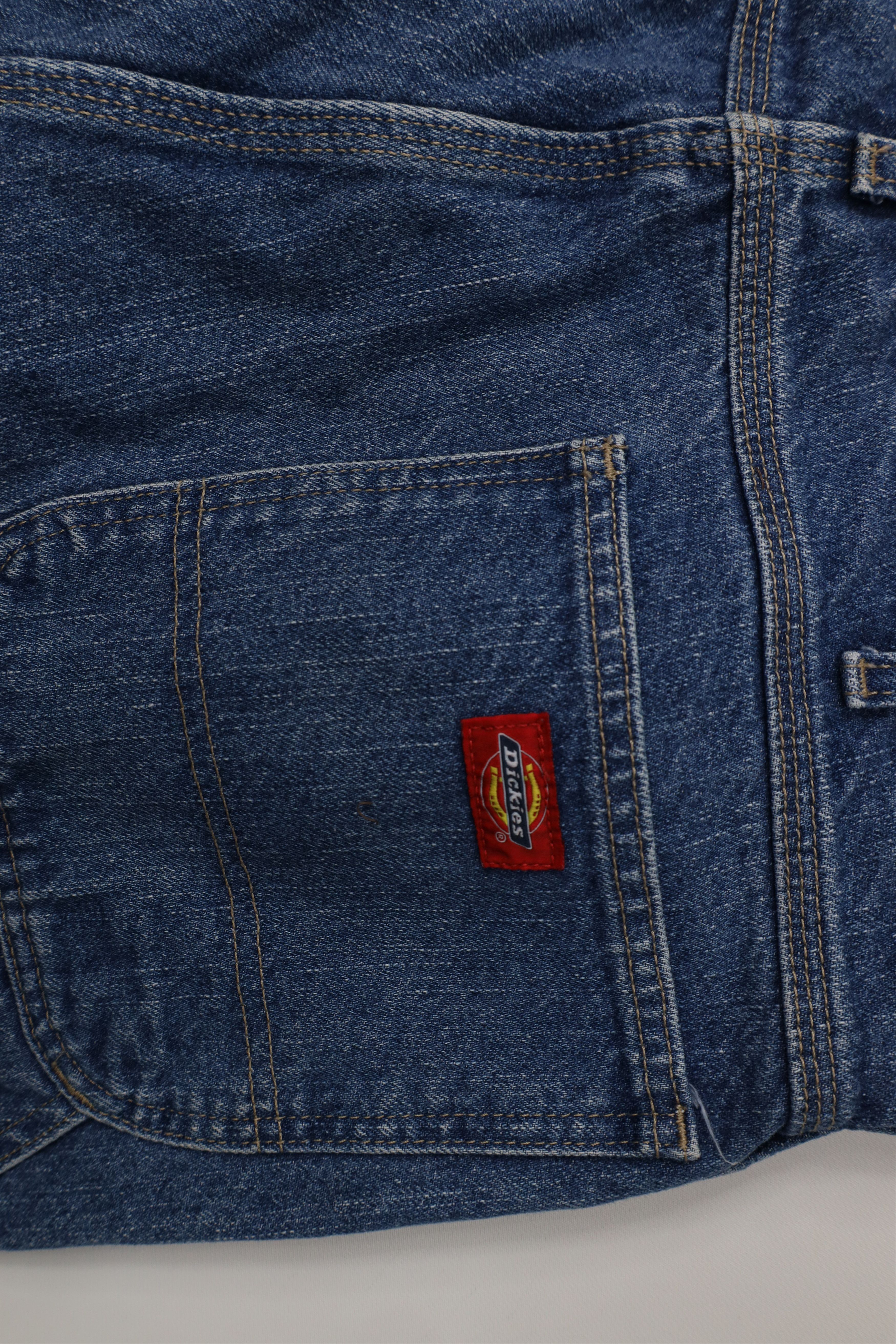 Dickies Vintage Y2K Dickies Wide Leg Dungaree Denim Jeans Workwear Size US 36 / EU 52 - 13 Thumbnail
