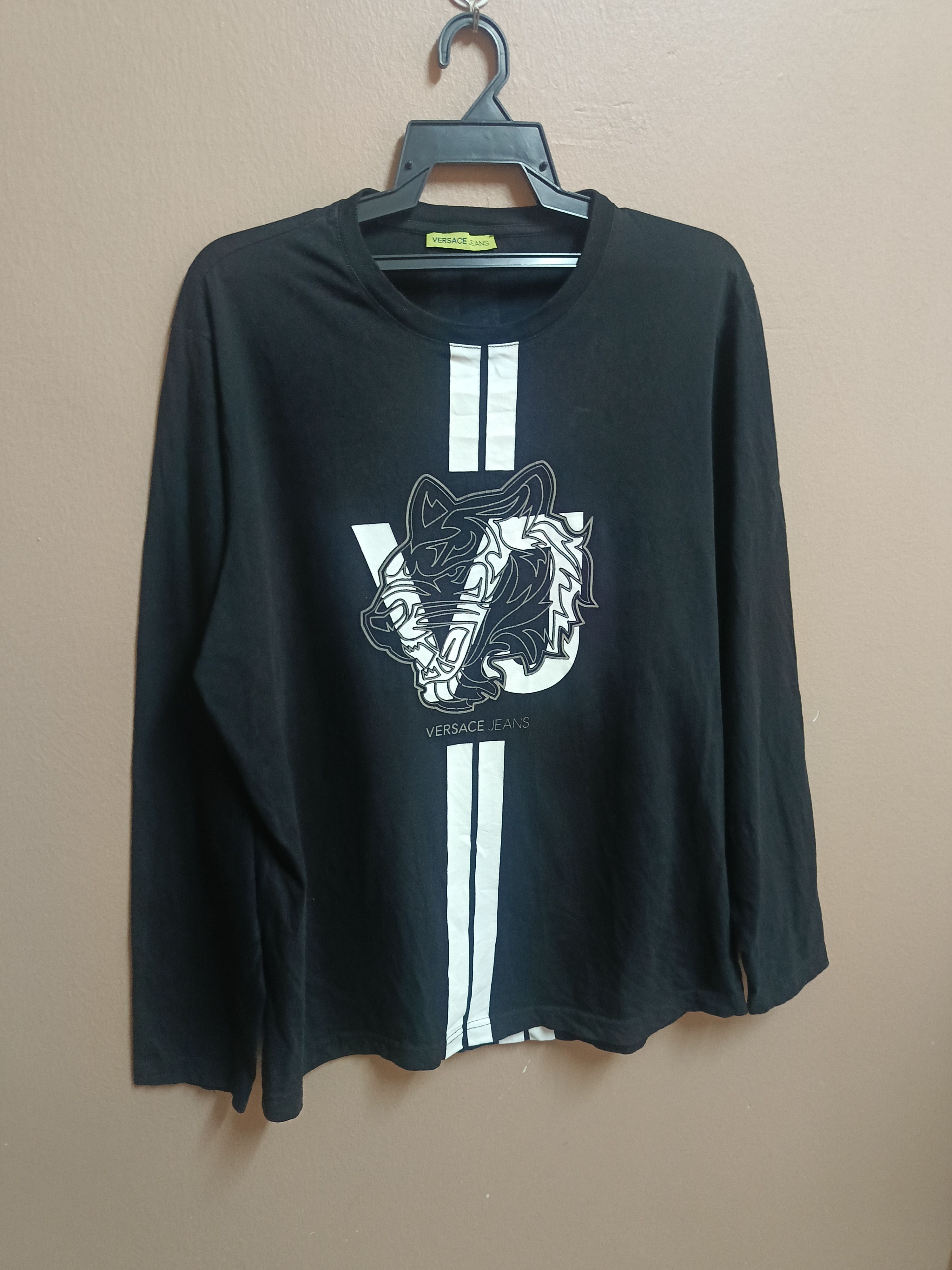 Versace Tiger Print Versace Jeans Size US L / EU 52-54 / 3 - 1 Thumbnail