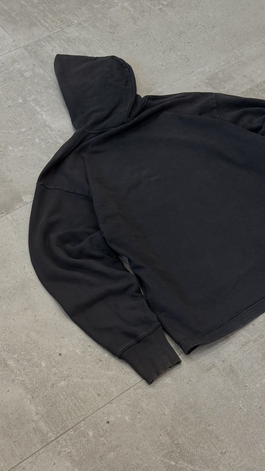 Acne Studios Acne Studios Grey Logo Hoodie Size US S / EU 44-46 / 1 - 7 Thumbnail