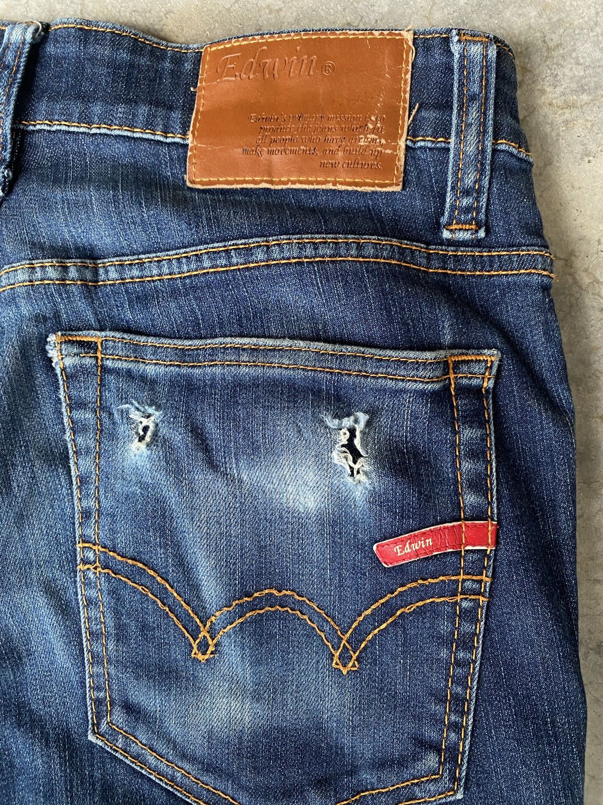 Edwin Vintage Edwin 503 FG denim Size US 30 / EU 46 - 9 Thumbnail