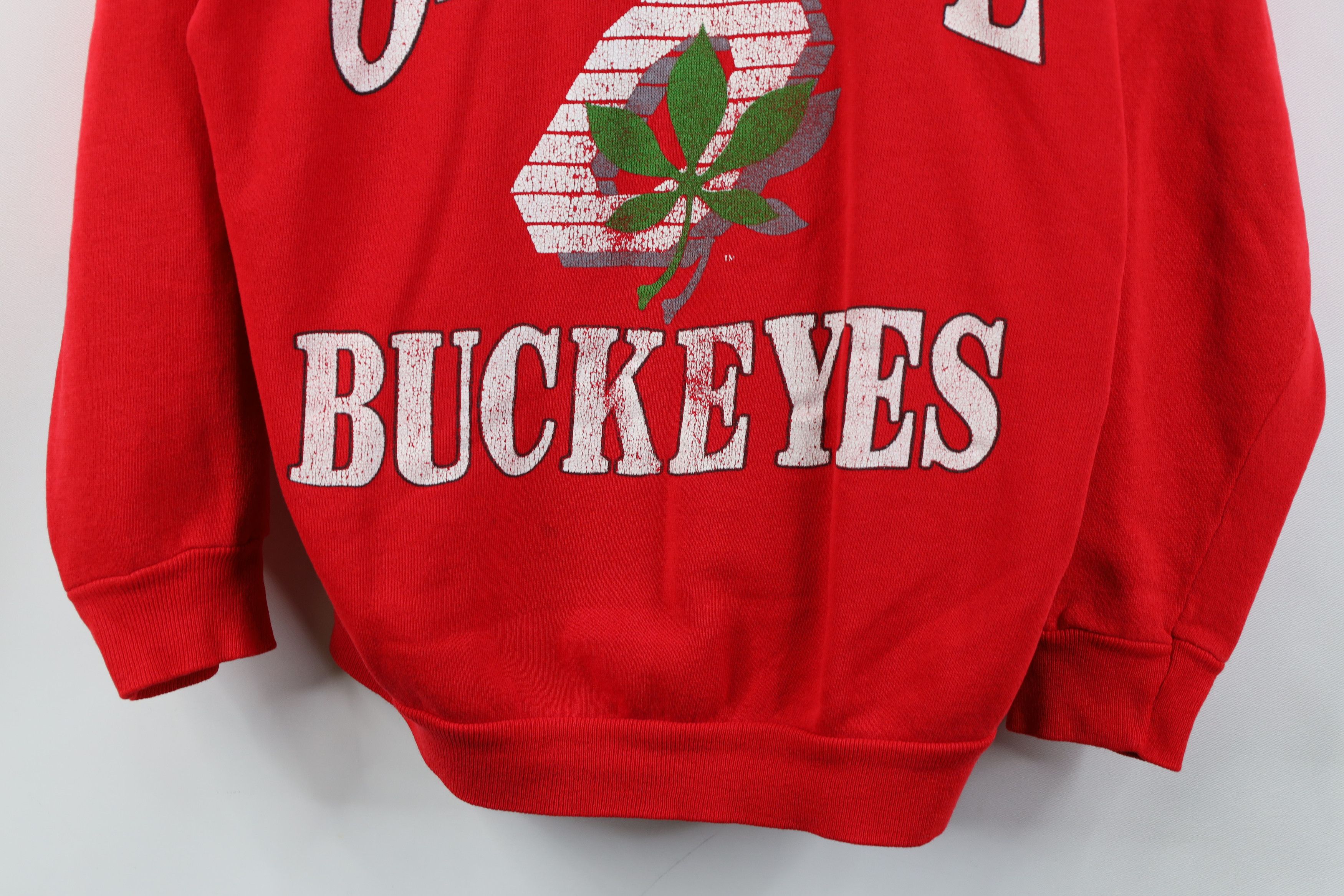 Vintage Vintage 70s 80s Ohio State University Crewneck Sweatshirt Size L / US 10 / IT 46 - 3 Thumbnail