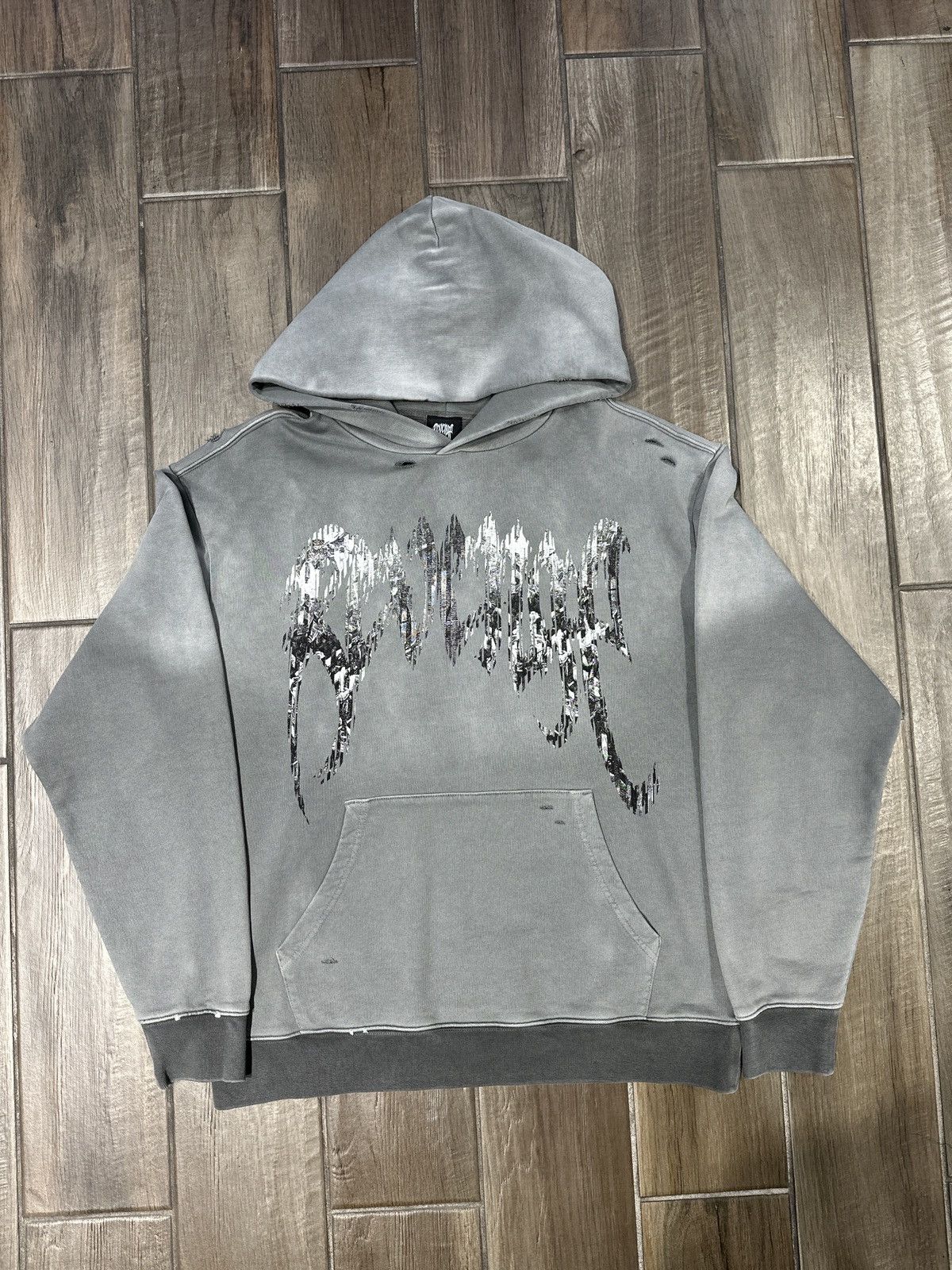 REVENGE × City Morgue Arch Logo Claw Hoodie White｜関送無料 Revenge Rhinestone Arch Hoodie Black | Parallel