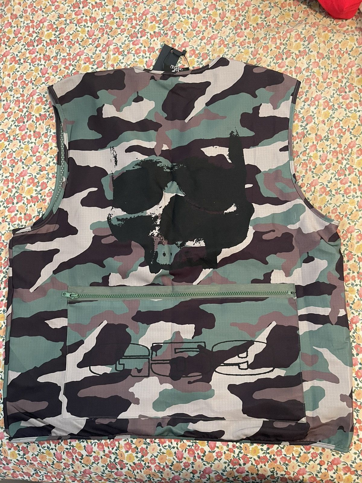 G59 Records $uicideboy$ Gree Camo Vest Size US L / EU 52-54 / 3 - 2 Thumbnail