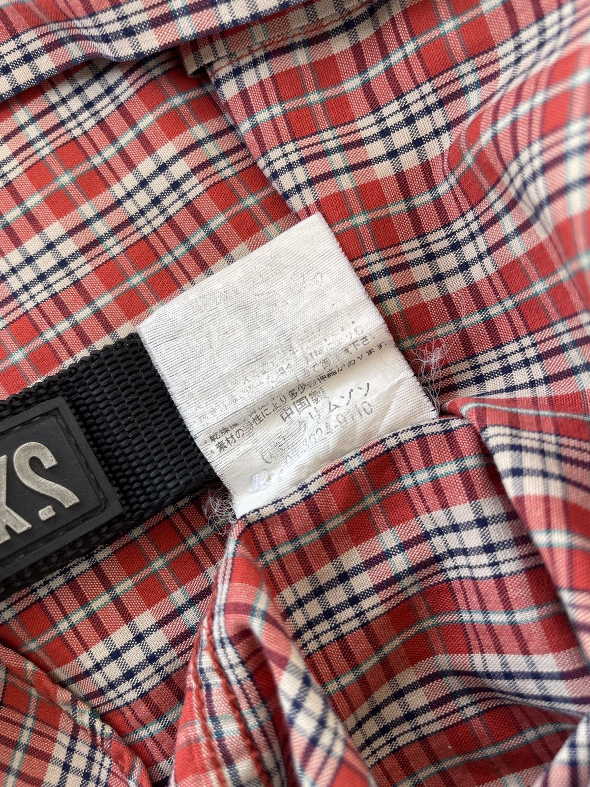 Japanese Brand VTG 90s Piko Hawaii Longboard Wear Red Plaid Chest Pocket Size US L / EU 52-54 / 3 - 11 Thumbnail