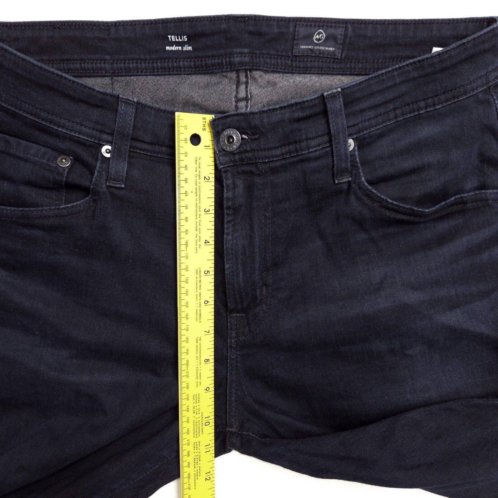 AG Adriano Goldschmied AG Adriano Goldschmied Jeans Tellis Modern Slim Mens 32x33 Size US 32 / EU 48 - 6 Thumbnail
