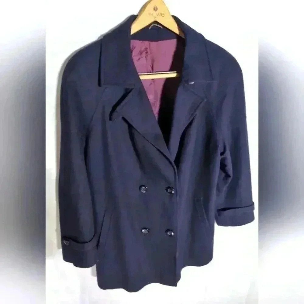 Julius Julius James Pringle Cashmere blend Peacoat Blue sz 18 Scot Size XXL / US 16-18 / IT 52-54 - 1 Thumbnail