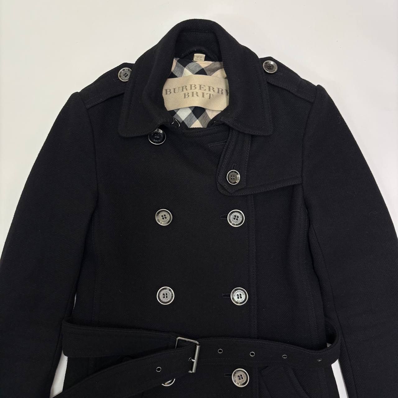 Burberry Burberry Cashmere Coat Women Size S / US 4 / IT 40 - 3 Thumbnail