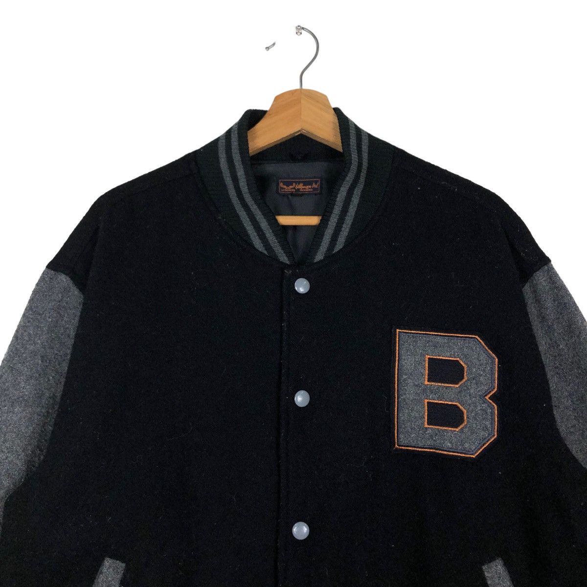Japanese Brand 🔥90’s Vintage Varsity Jacket Hillhouse Japan Issey Miyake Size US M / EU 48-50 / 2 - 2 Thumbnail