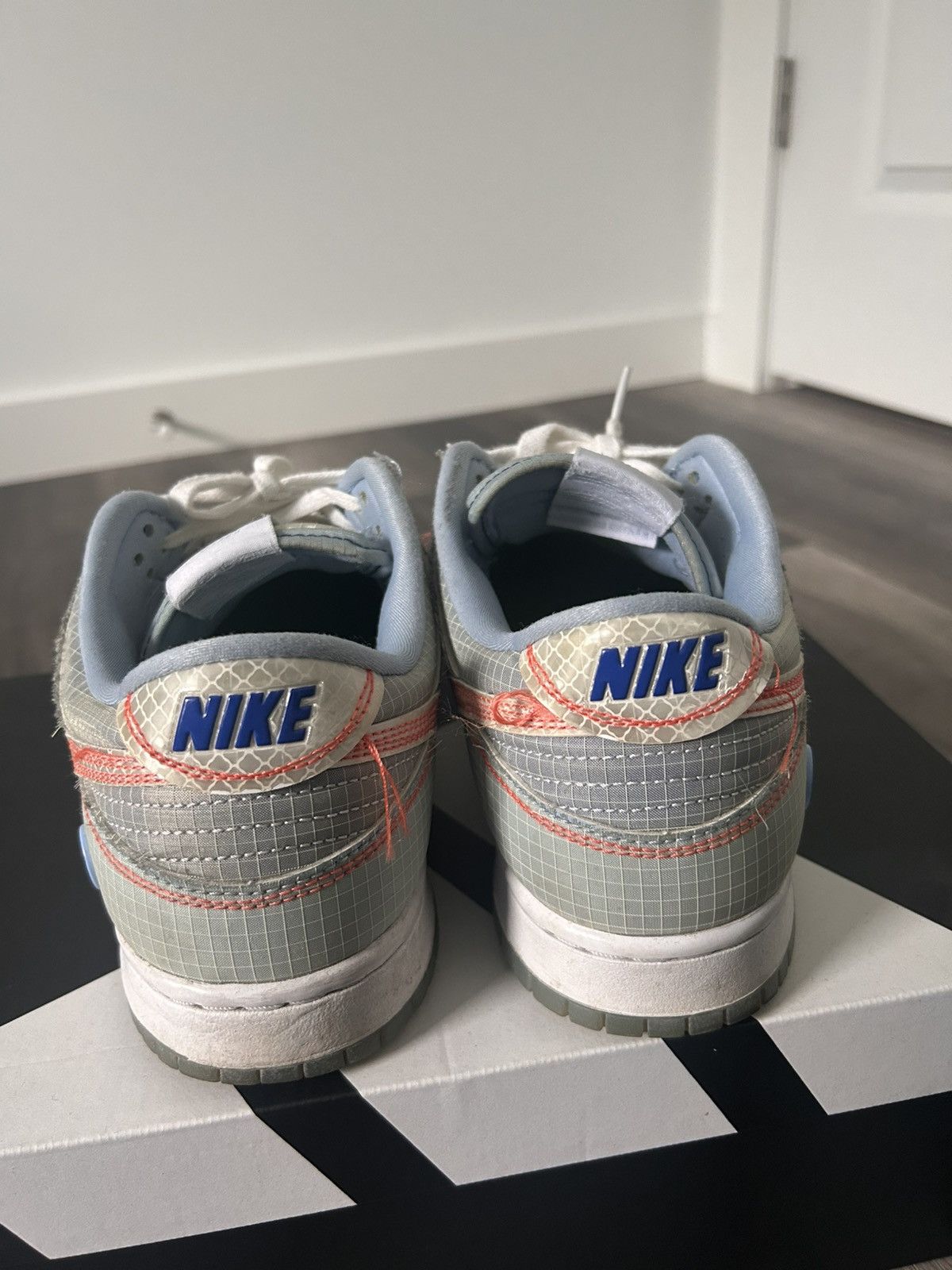 Nike Nike Dunk Low Union Passport Pack Argon Size US 10 / EU 43 - 4 Thumbnail