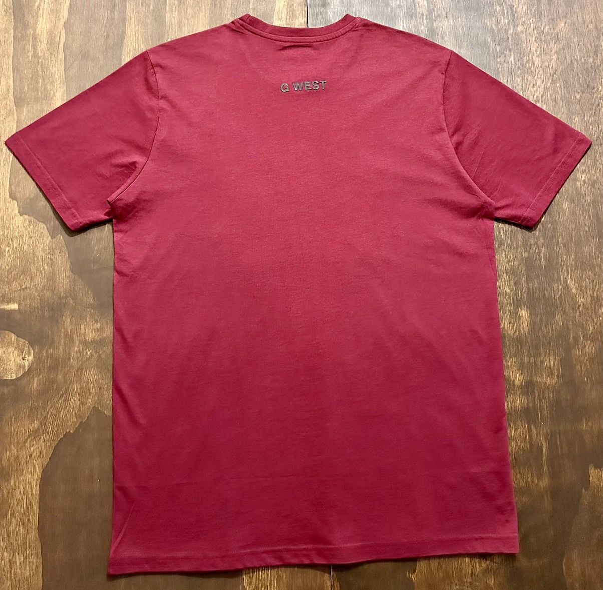 Other G-West Skeleton Streetwear T-Shirt ‘Burgundy’ Size US L / EU 52-54 / 3 - 2 Thumbnail