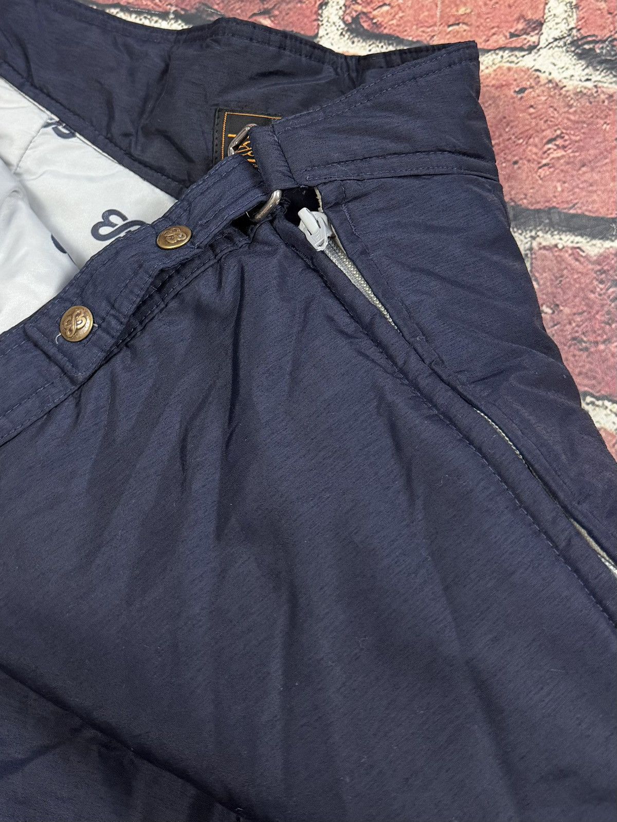 Eddie Bauer Vintage Goose Down Eddie Bauer Ski Pants Flared Snow 80s Size US 37 - 4 Thumbnail