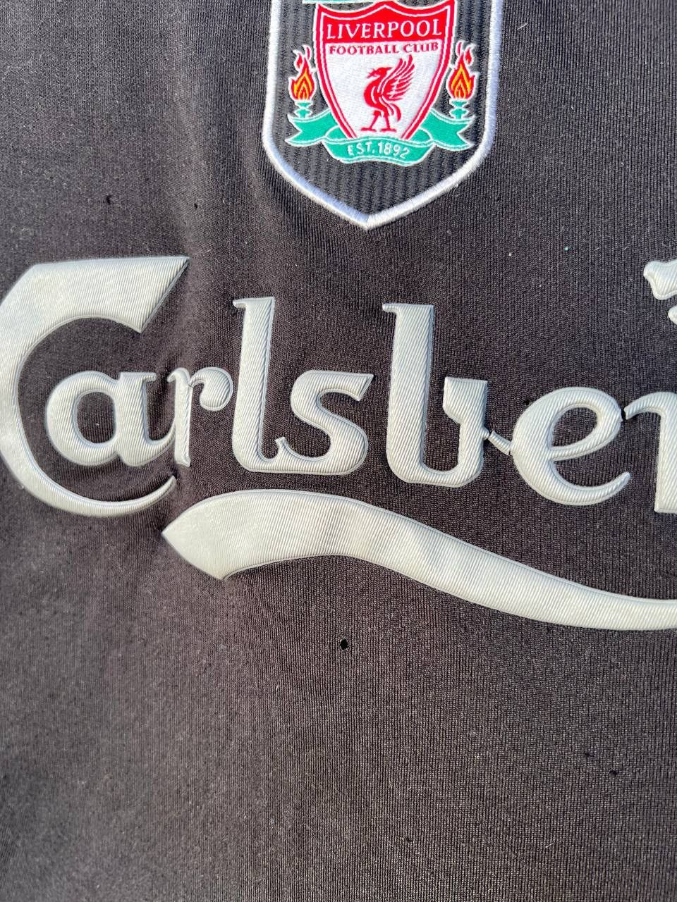 Reebok 2002/2003 LIVERPOOL FC AWAY SOCCER JERSEY FOOTBALL SHIRT XL Size US XL / EU 56 / 4 - 12 Thumbnail