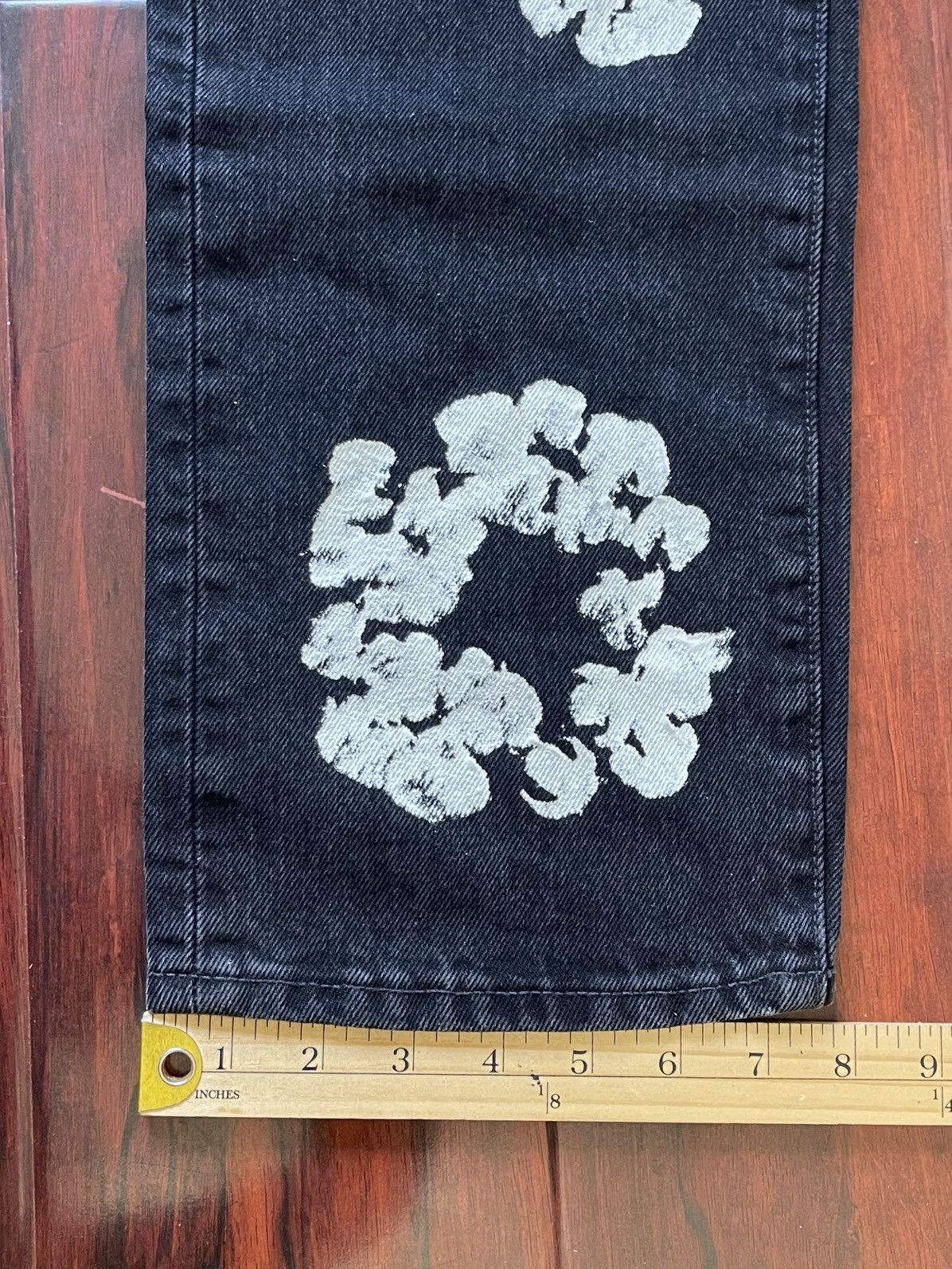 DENIM TEARS × Levi's Levi’s x DENIM TEARS 501 Black Denim Jeans 34W x 34L Size US 34 / EU 50 - 17 Thumbnail