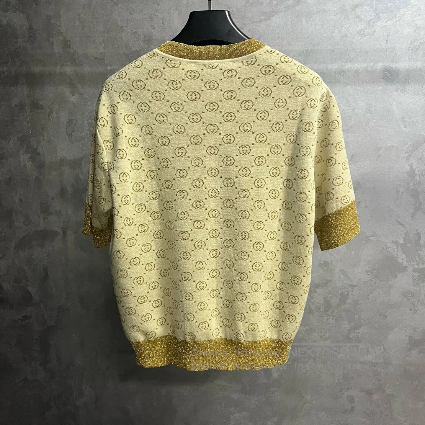 Gucci Guicci Mutual G Woolen sweater with five-quarter sleeves; Size S / US 4 / IT 40 - 5 Thumbnail