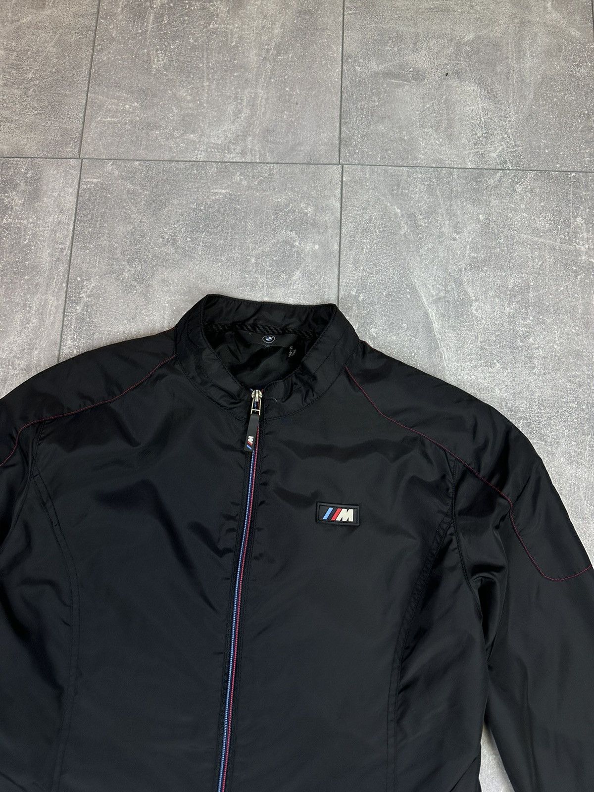BMW Women’s black BMW nylon jacket Size L / US 10 / IT 46 - 3 Thumbnail