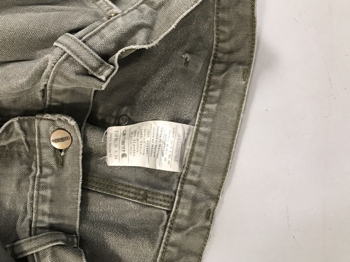Carhartt Vintage Carhartt B01 moss double knee workwear denim Size US 36 / EU 52 - 5 Thumbnail