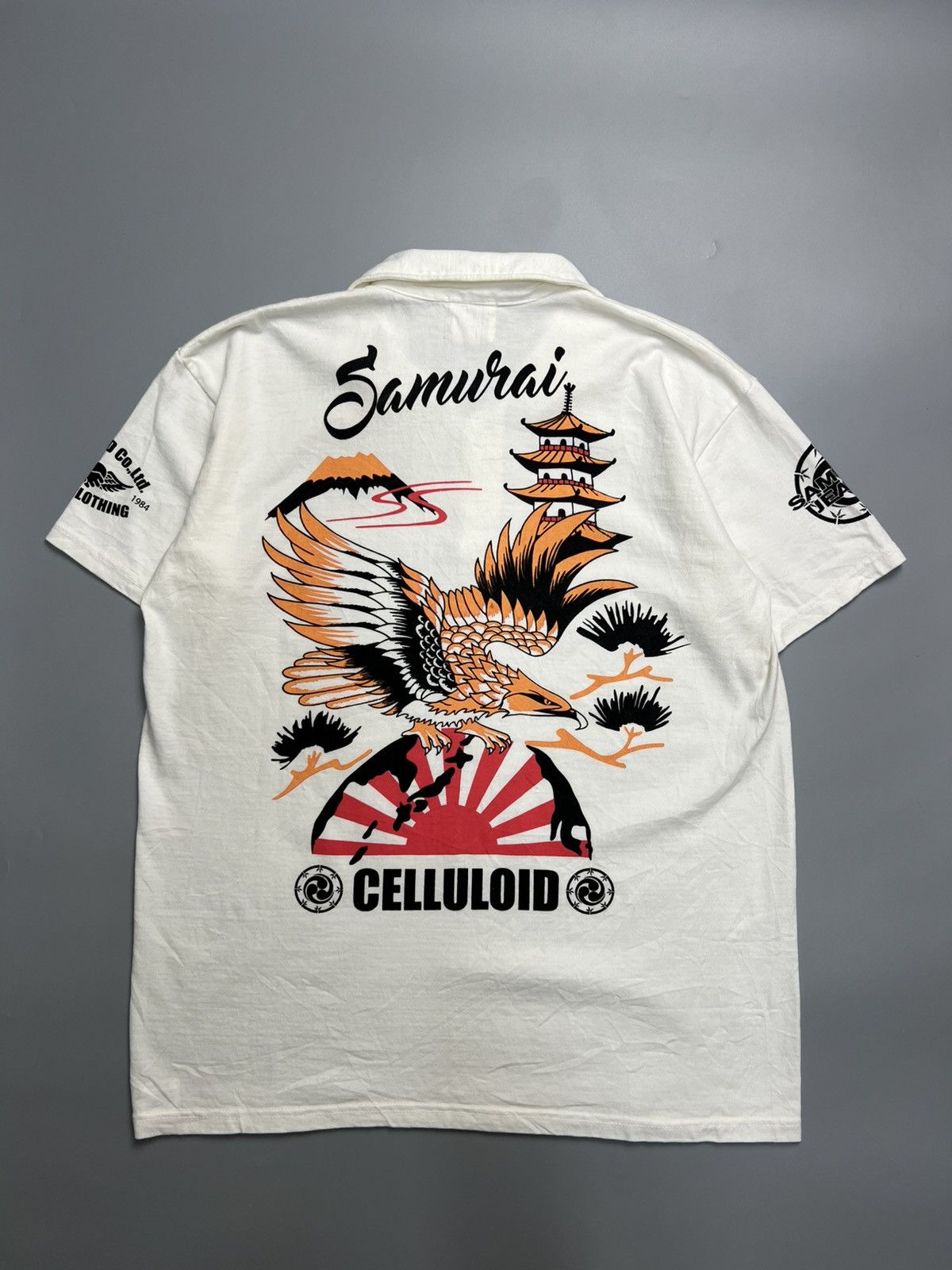 Vintage Samurai Jeans 'Celluloid Pheonix' Polo Tshirts