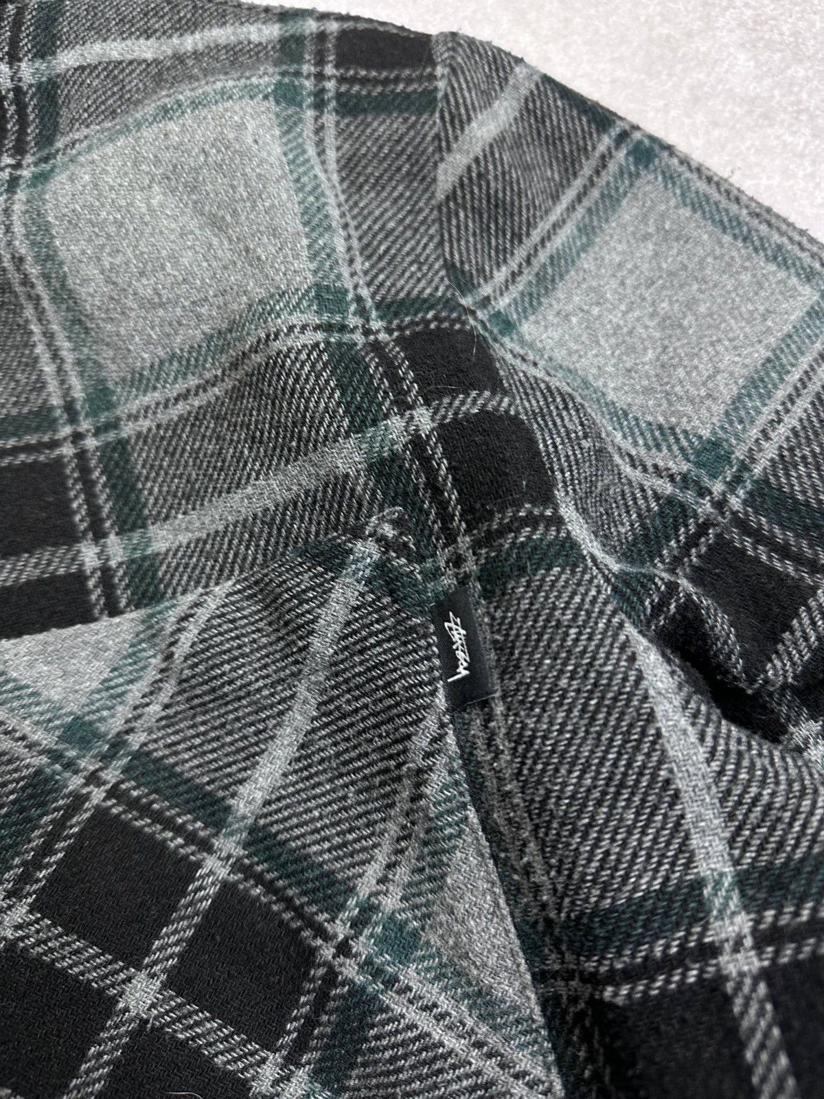 Stussy Vintage Stussy Check Overshirt Jacket S Size US S / EU 44-46 / 1 - 10 Thumbnail