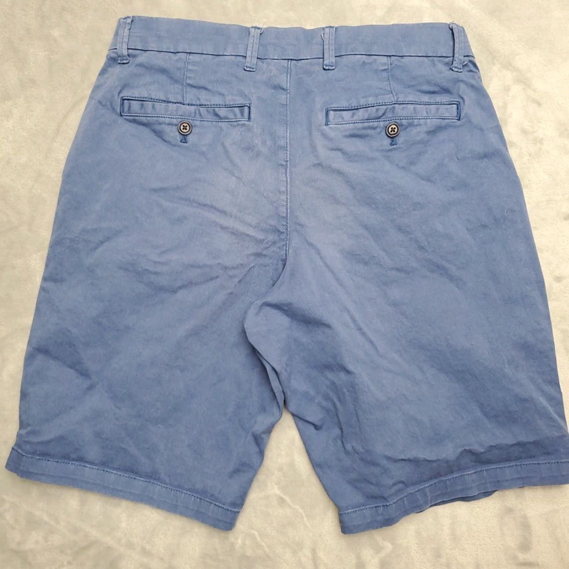 Gap Gap Shorts Mens 28 Blue Twill Preppy Chino Classic Comfort Casual Size US 28 / EU 44 - 4 Thumbnail