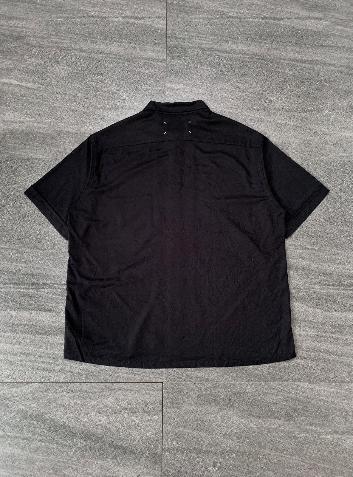 Maison Margiela FREE IMPORT TAX C Embroidery Viscose Camp Collar Shirt Size US M / EU 48-50 / 2 - 4 Thumbnail