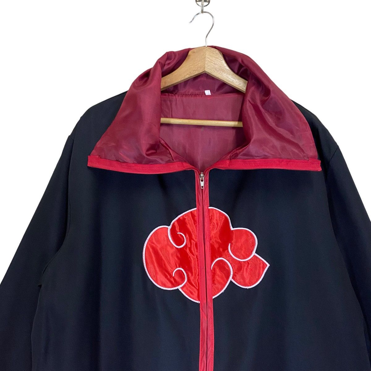 Anime Naruto Akatsuki Cloak Cosplay Costume Jacket Coat Anime Size US XL / EU 56 / 4 - 5 Thumbnail